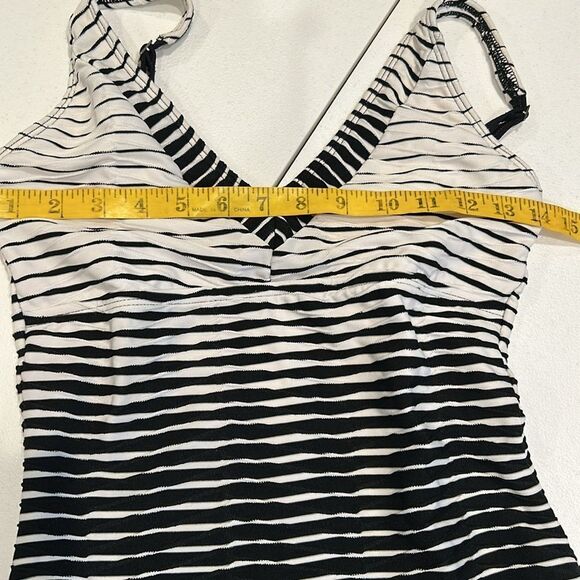 La Blanca black and white bathing suit -10 - Picture 8 of 10